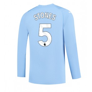 Manchester City John Stones #5 Hjemmebanetrøje 2023-24 Lange ærmer